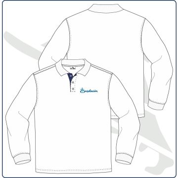 Polo manga larga